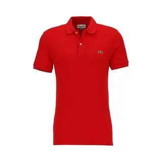 Lacoste Heren Poloshirt - Red - Maat L