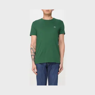 Lacoste Heren Crew Neck Pima Katoenen Jersey T-shirt
