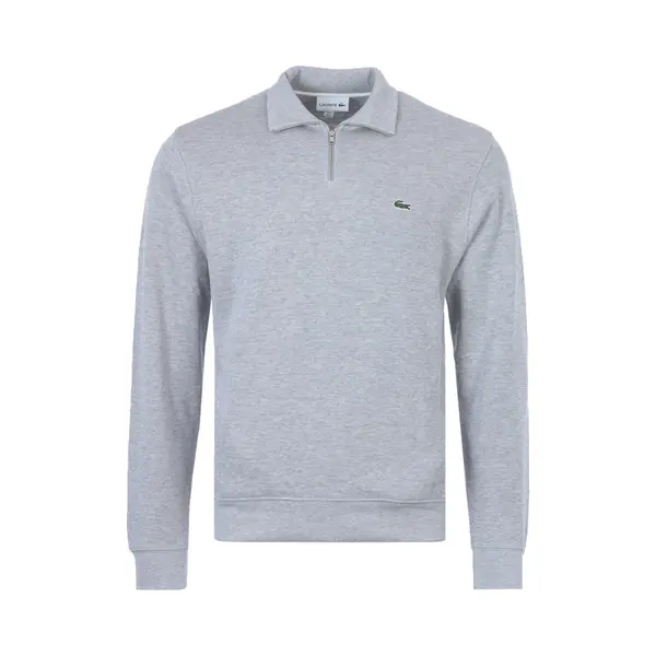 Lacoste Mens Sweater - Grey Cotton - Size X-Large thumbnail
