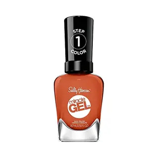 Sally Hansen Miracle Gel, A Hot Minute, Gel-Like Nail Polish, No Uv Light Required, Chip-Resistant, Long Lasting - Up To 8 Days, Easy To Use, Salon