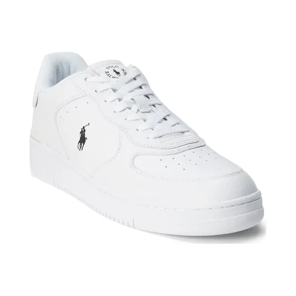 Polo Ralph Lauren Sneakers Laag 'Masters Court' Zwart / Wit thumbnail