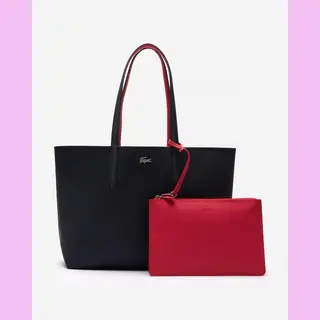 Lacoste Dames Shopping Bag Boodschappentas Voor Dames (1 Stuk), Abimes Petunia, Eén Maat, Modern