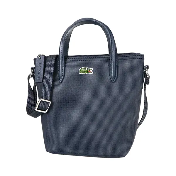 Lacoste Schoudertas Handtas Shopping Cross Bag Penombre Donkerblauw thumbnail