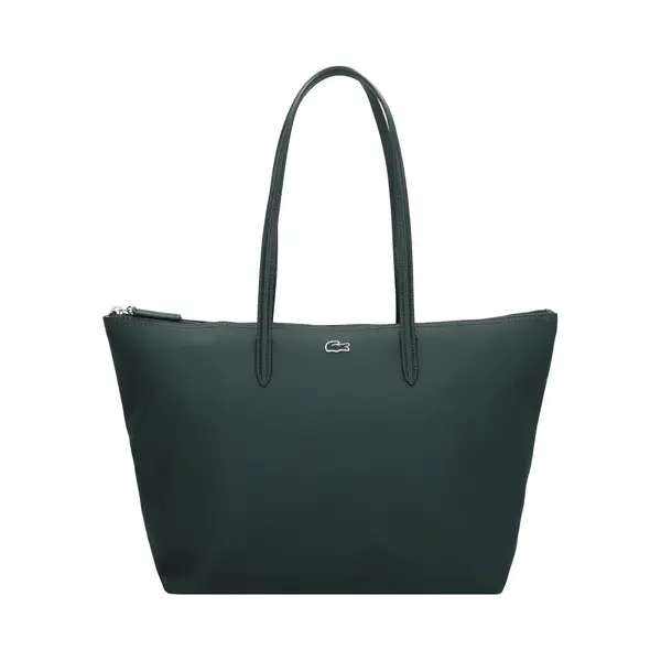 Lacoste Shopper Shopping Bag Sinople Donkergroen thumbnail