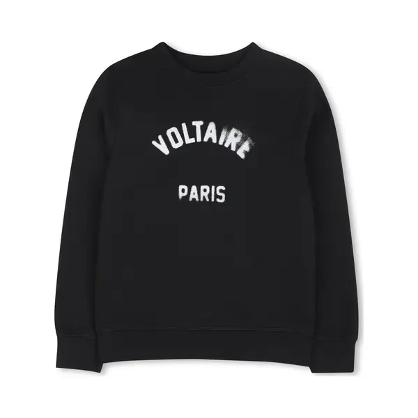 Zadig & Voltaire - Sweater Logo - Black - Maat 152 thumbnail