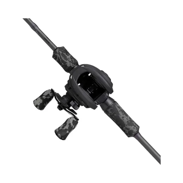 Abu Garcia Max X Black Ops Casting Fishing Rod And Reel Combo, 1.98 M 10-40g, River Set, Baitcast Combos For Freshwater Predator Anglers, Pike Perch thumbnail