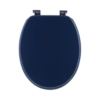 Tendance Toiletbril Breeze - Donkerblauw - Mdf Hout - Universeel - Standaard Wc Bril