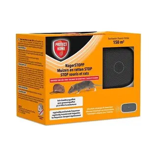 Protect Home - Nagerstopp 150qm - Ultraschall Gegen Nager Wie Mäuse Und Ratten