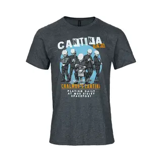 Star Wars Cantina Band T-Shirt Mottled Anthracite