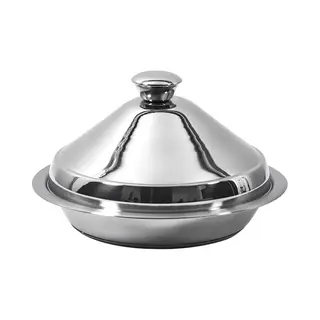 Cook Concept KC2551 Tajine, Aus Edelstahl, 24 Cm, Zum Kochen