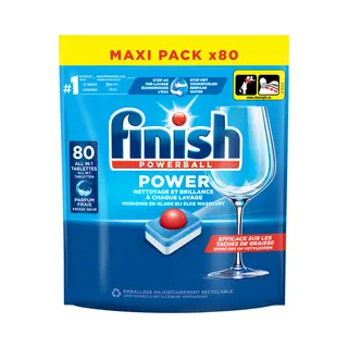 Finish Vaatwastabletten Power Regular 80 Stuks