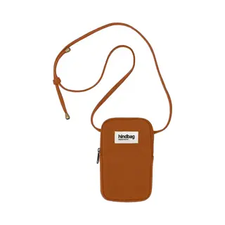 Hindbag Bill - Telefoontas - Sienne - Schouderband - Biologisch Katoen - Gots Katoen