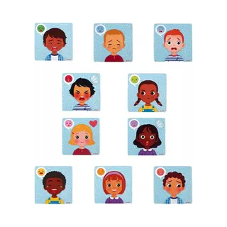 Janod Emotions Magnetic Game