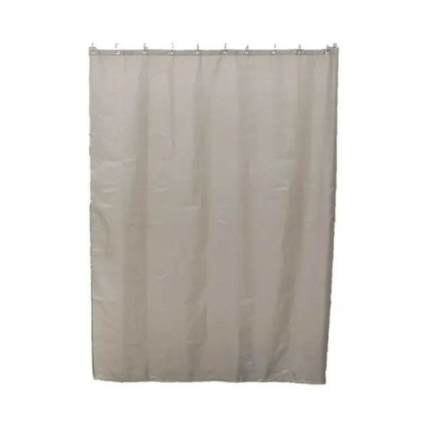 Tendance Douchegordijn Basic Elegance - Met Ringen - Taupe - Polyester - 180 X 200 Cm - Wasbaar thumbnail