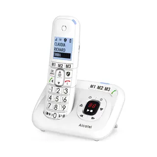 Alcatel XL785 Voice Analoge-/Dect-telefoon Nummerherkenning Wit