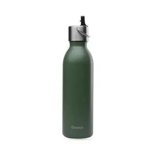 Qwetch - Isothermische Fles - Active Matt Kaki Sportdop- 600ml