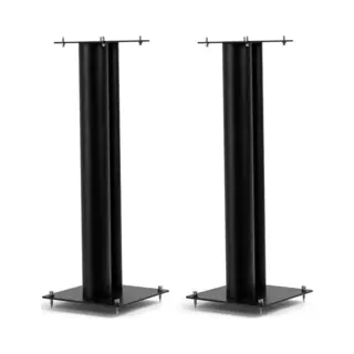 NorStone Stylum 3 - Luidsprekerstandaard - Verstelbare Spikes - Mat Zwart (2 Stuks)