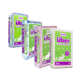 Uber Über Bodembedekking - Versnipperd Papier, Zachte En Kleurrijke Bedding - 36 Liter