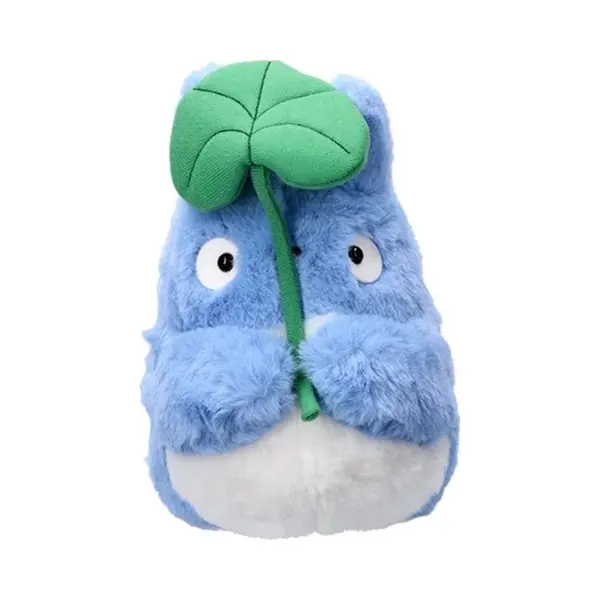 Semic Ghibli - My Neighbor Totoro - Nakayoshi Totoro Middel Met Blad Pluche thumbnail