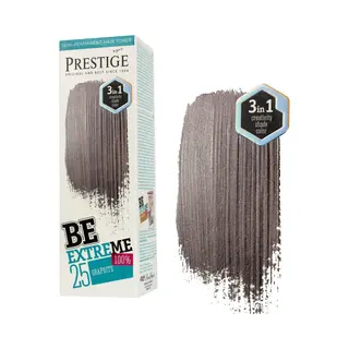 Prestige Graphite Grijze Haarverf – Semi-Permanente Haarkleuring Grijs – Milde Formule Zonder Ammoniak, Ppd En Peroxide – 100ml