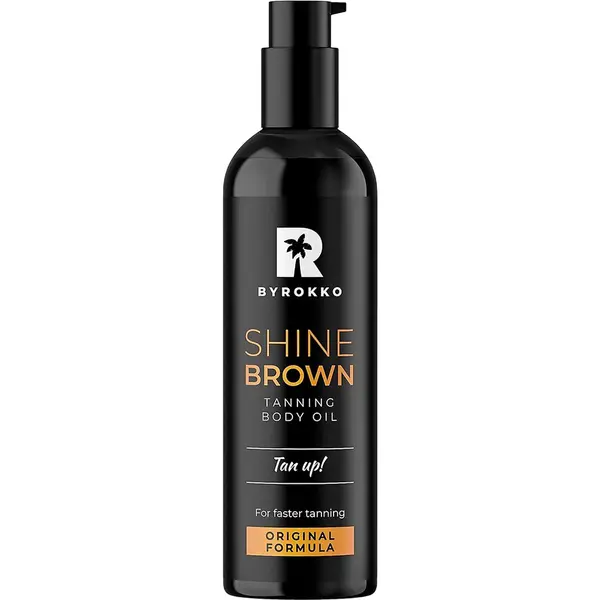 Byrokko Shine Brown Tanning Oil (150 Ml), Xxl Sunbed Tanning Accelerator For Outdoor Sun Or Indoor Tanning Bed Lotion, Fast Bronzer With Premium thumbnail