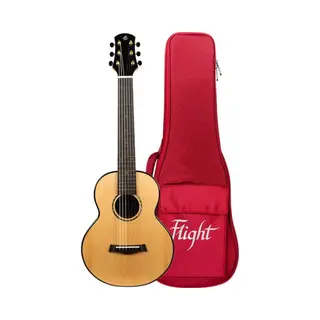 Flight GUT850 Guitarlele Met Solid Spruce Top En Acacia Body 6-Snarig Adgcea