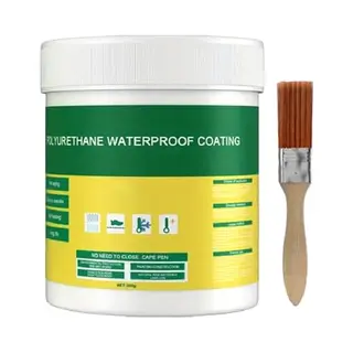 Vixson - Waterdichte Coating - Waterdichte Lijm - Watervaste Lijm - Afdichtmiddel Voor Daken, Tegels, Keramiek Met Borstel - Duraseal