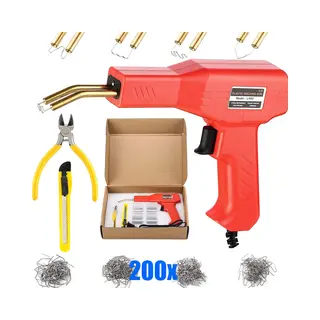 Vixson - Plastic Lasapparaat - Reparatie Plastic En Kunststof - Plastic Lassen - Kunststof Reparatieset - Soldeerbout Voor Plastic - Autobumper