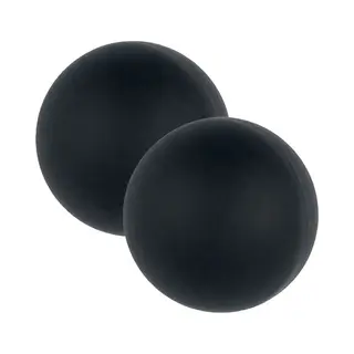 Sunflex® Neopren Beachball Set Ersatzbälle Mit Zwei Bällen In Schwarz | Zubehör Für Beachball Set | Robust Und Leicht | Wasserfest