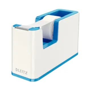 Leitz 53641036 tape afroller Polystyreen Blauw, Metallic