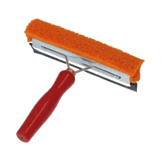 Carpoint Raamtrekker & Raamwisser – 14, 5 Cm – Natuurrubber Spons – Houten Handvat – Voor Auto