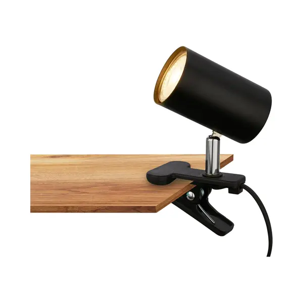 Briloner - Desk Lamp With Cable Switch, Swivelling, Plug, Reading Lamp, Clamp Lamp, Clamp Light, Bedside Lamp, Reading Light For Children, Office thumbnail