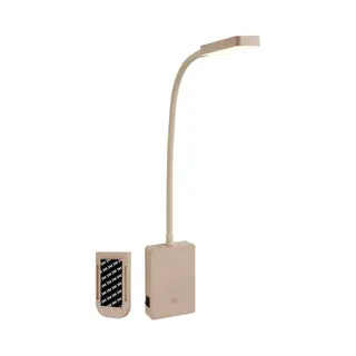 Briloner Led Bedside Reading Lamp Rechargeable Cordless Wall Light Beige