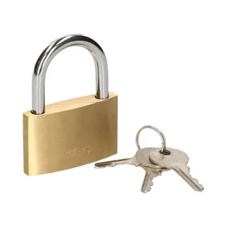 Brüder Mannesmann M 413-35 Hangslot 32 Mm Verschillend Sluitend Goud-geel Sleutelslot