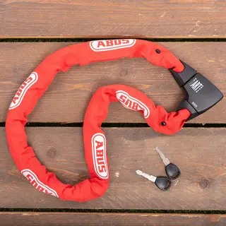 Abus 8900 Kettingslot - ART2 - Rood - 110cm