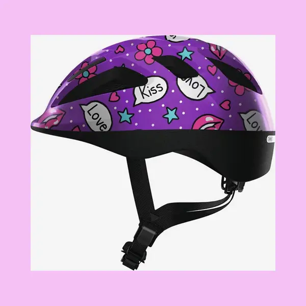 Abus Smooty 2.0 Helmet Lilac Grey Pink Kids - M thumbnail