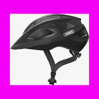 Abus Macator Helm Leuchtend-schwarz - S
