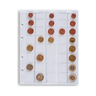 Leuchtturm Optima Euro Muntbladen - 5 Stuks