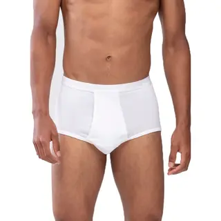 Mey Herren Unterwäsche Weiß Baumwolle & Mix Unifarben