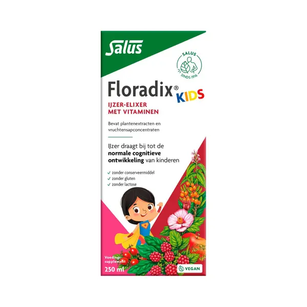 Floradix IJzer Elixer Kids 250 Ml thumbnail