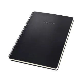 Sigel Conceptum writing notebook A4 160 sheets Black