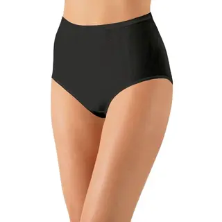 Nina Von C. Fine Cotton Taillenslip 5er Pack Größe 50, Farbe Schwarz