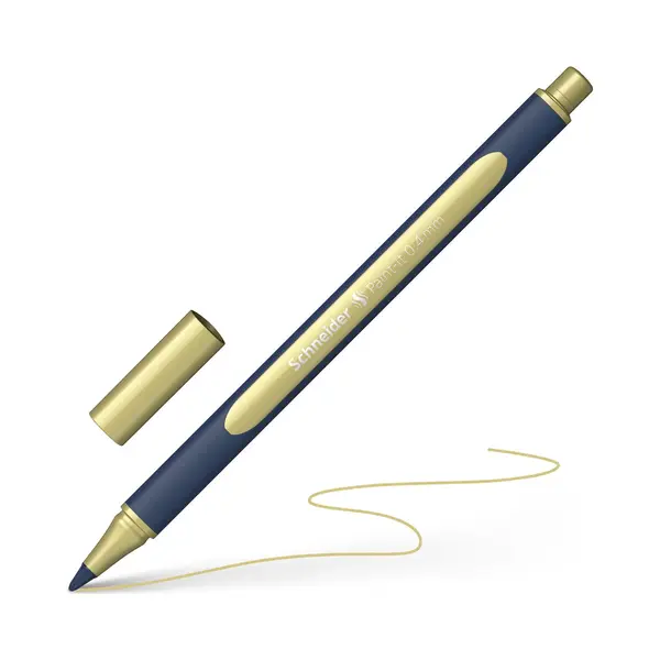 Schneider Schrijfwaren Schneider Paint-It 050 - Rollerball Metallic - 0.4mm - Goud Metallic - S-ML05001066 thumbnail