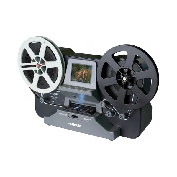Reflecta Film Scanner Super 8 – Normal 8 Film-/diascanner Zwart thumbnail