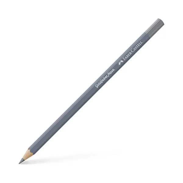 Faber-Castell Creative Studio Goldfaber Aqua Watercolour Pencil, Cold Grey Iv (233) Single Pencil, For Art, Craft, Drawing, Sketching, Home, School, thumbnail