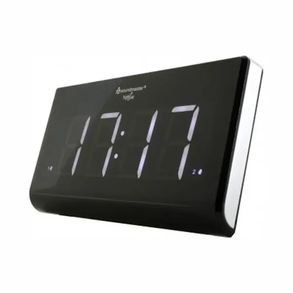Soundmaster UR8400 Jumbo Led wekkerradio met dimbaar display thumbnail