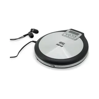 Soundmaster CD9220 Cd-Player Persönlicher Cd-Player Schwarz, Edelstahl