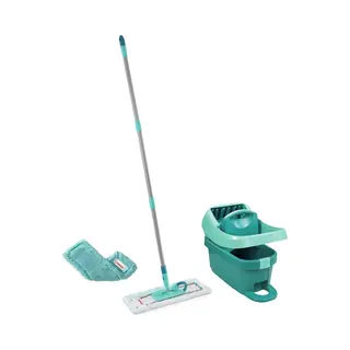 Leifheit Set Profi Xl dweilsysteem & -emmer Dubbel reservoir Blauw, Grijs, Turkoois, Wit