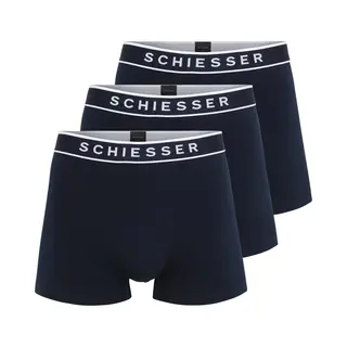 Schiesser 173983-000-007 ondergoed Boxershort Zwart