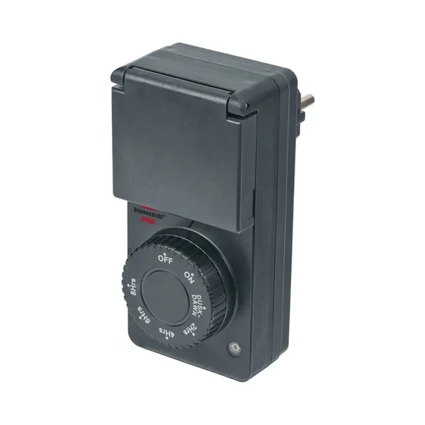 Brennenstuhl 1506120 elektrischer Timer Schwarzer Tages-Timer thumbnail